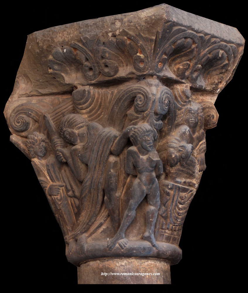 CATEDRAL DE JACA CAPITELESA.Garcia Omedes